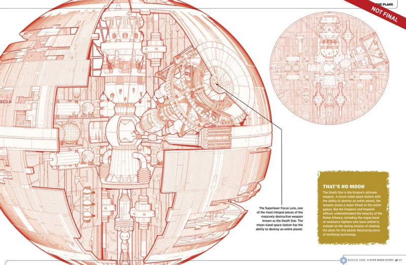 9781942556411 il 5 0d612 Star Wars: Rogue One varoņa detaļas, jauni kuģi, kas atklāti nopludinātajā vizuālajā ceļvedī