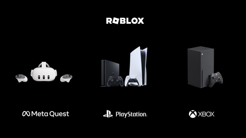   Roblox는 PlayStation 콘솔 및 Meta Quest 장치에서 출시될 예정입니다.