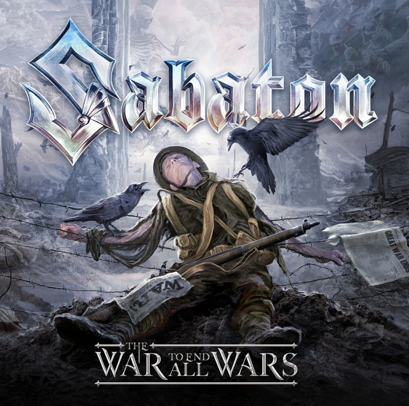 Seni Muka Depan Album Sabaton TWTEAW hi Sabaton Umumkan Album Baharu The War to End All Wars, Dedahkan Karya Seni dan Senarai Lagu