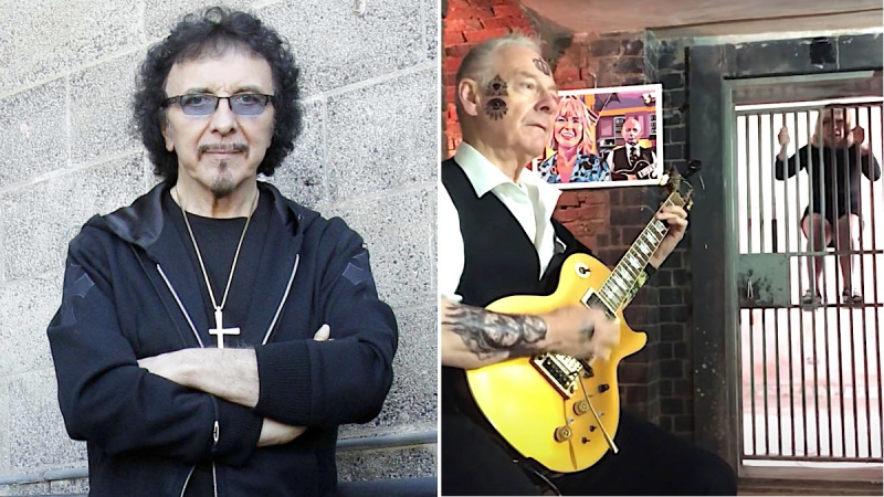 Tony Iommi commentaar op Robert Fripp en Toyah