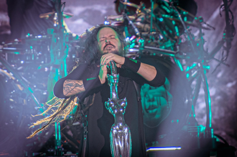 Korn 3 Korn and Evanescence Rock New Yorks Jones Beach: Φωτογραφίες + Βίντεο
