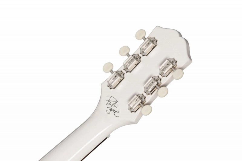 nenosaukts 73 Green Days Billijs Džo Ārmstrongs iepazīstina ar Epiphone Les Paul Junior elektrisko ģitāru