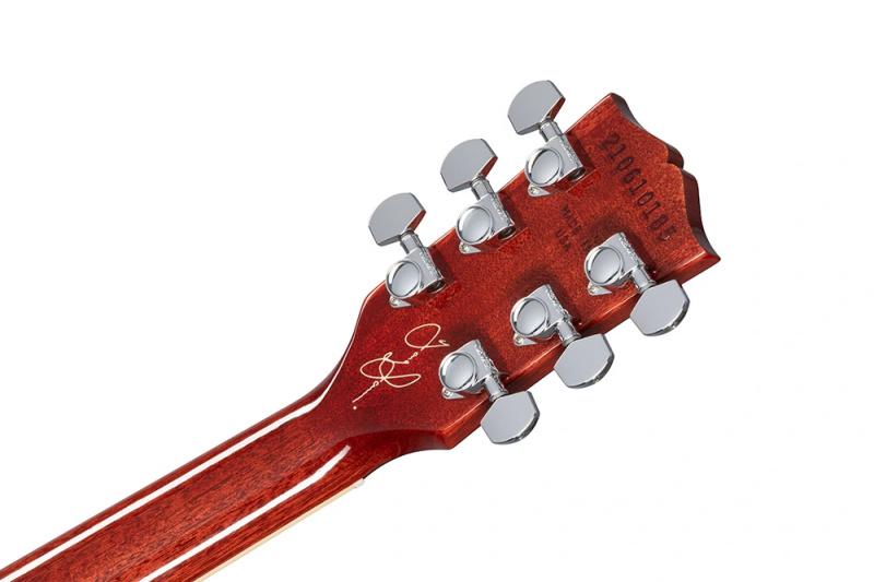 SGT121VECH1 headstock back3 copy Black Sabbaths Tony Iommi e Gibson lançam guitarra elétrica especial Signature SG