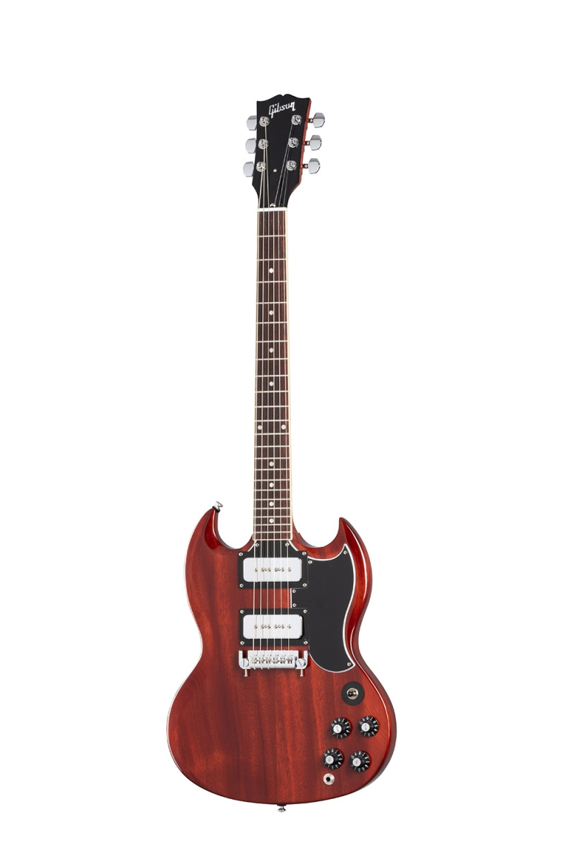 SGT121VECH1 přední 3 kopie Black Sabbaths Tony Iommi a Gibson Launch Signature SG Special Electric Guitar
