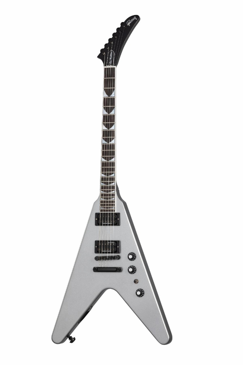 91 Megadeths sem nome Dave Mustaine e Gibson lançam guitarra modelo Flying V EXP Signature