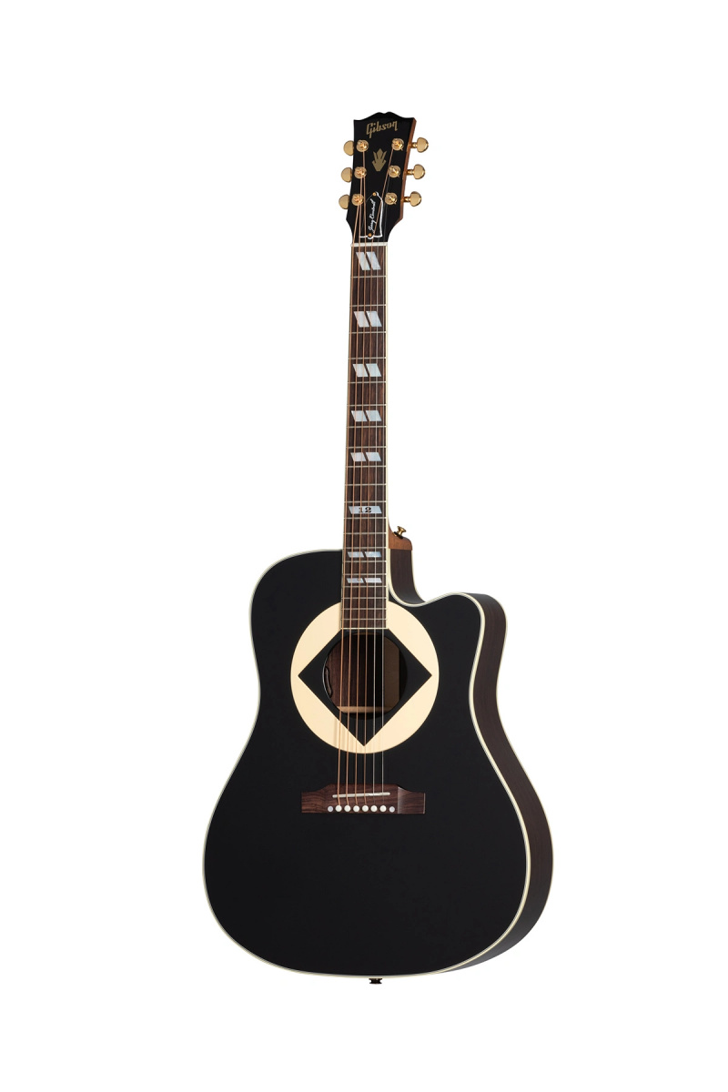 AMSSJCEB salinan hadapan Alice in Chains Jerry Cantrell Memperkenalkan Gitar Akustik Gibson Signature
