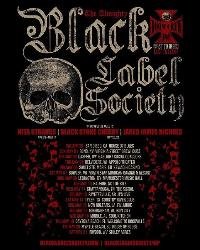 blacklabelsocietynitastrauss2022better Black Label Society annonserer våren 2022 USA-turné
