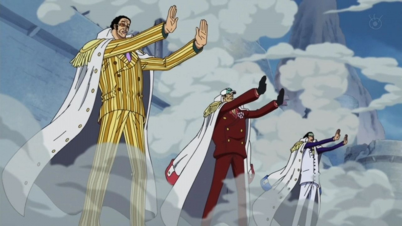   One Piece: Admiral vs. Commander – อธิบายเรื่องการสเกลพลัง!