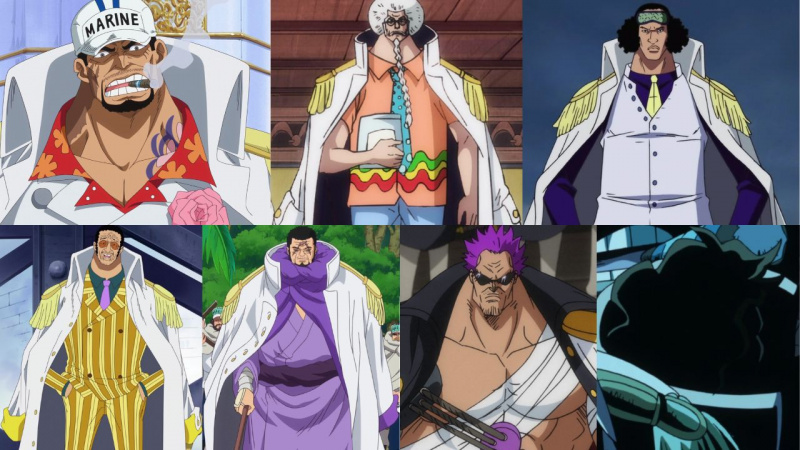   One Piece: Адмирал срещу Командир – Обяснено мащабиране на силата!