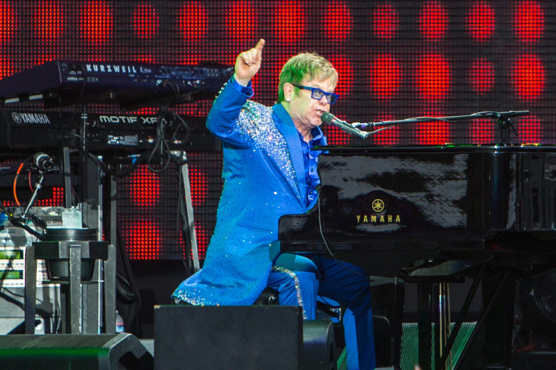 Elton John, Foto Philip Cosores