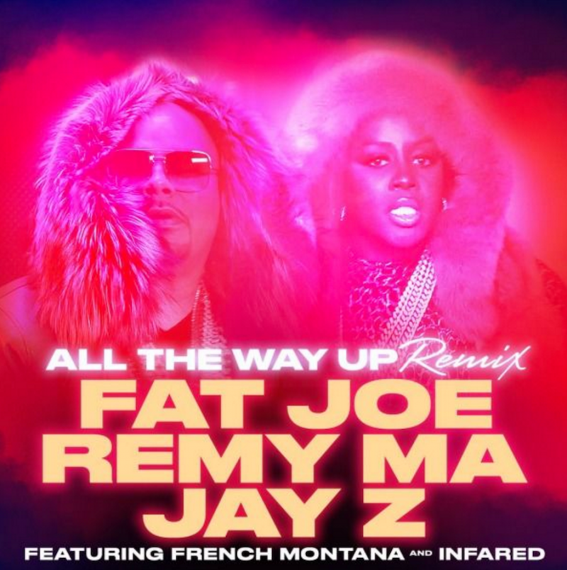 jay z fat joe all way up remix Jay Z refererer til Beyoncés Lemonade på nyt All the Way Up remix lyt