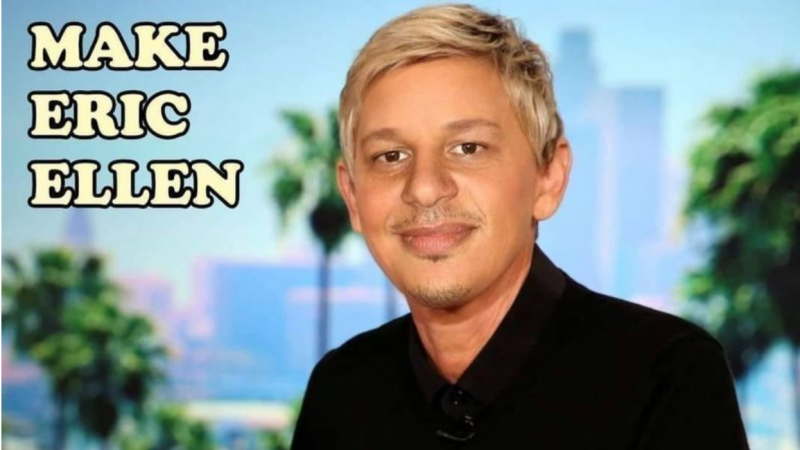 Eric Andre podporuje petíciu za prevzatie šou Ellen DeGeneres
